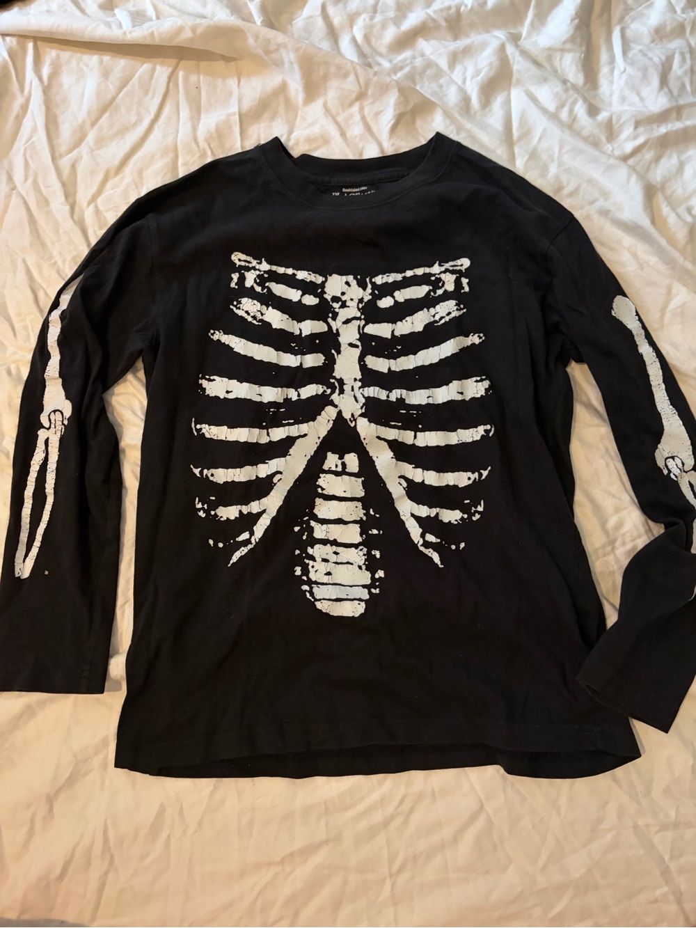 Vintage Skeleton Children's Place Long-sleeved T-Shirt